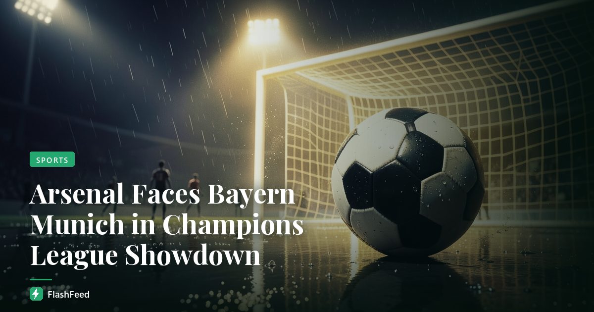 Arsenal Faces Bayern Munich in Champions League Showdown