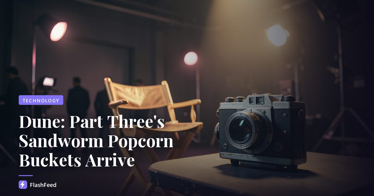 Dune: Part Three's Sandworm Popcorn Buckets Arrive