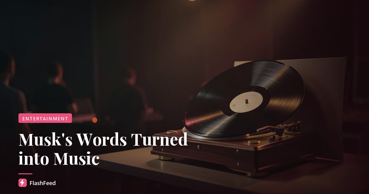 Musk's Words Turned into Music