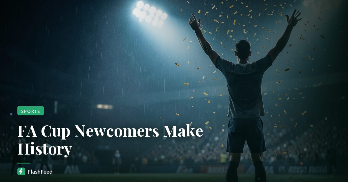 FA Cup Newcomers Make History