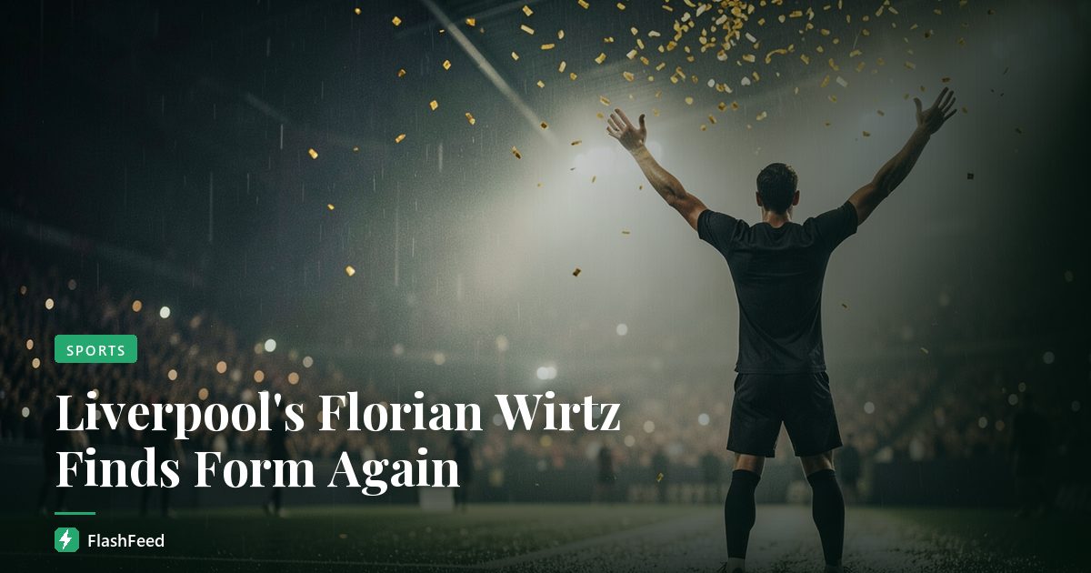 Liverpool's Florian Wirtz Finds Form Again