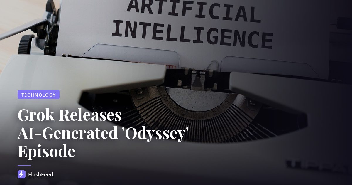 Grok Releases AI-Generated 'Odyssey' Episode