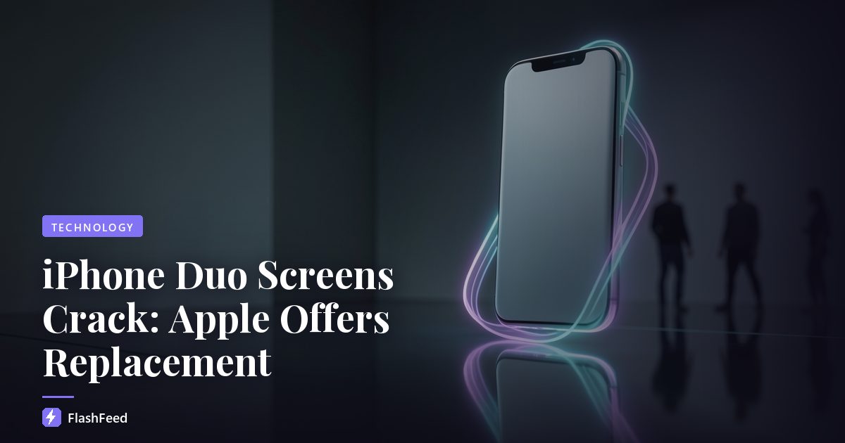iPhone Duo Screens Crack: Apple Offers Replacement