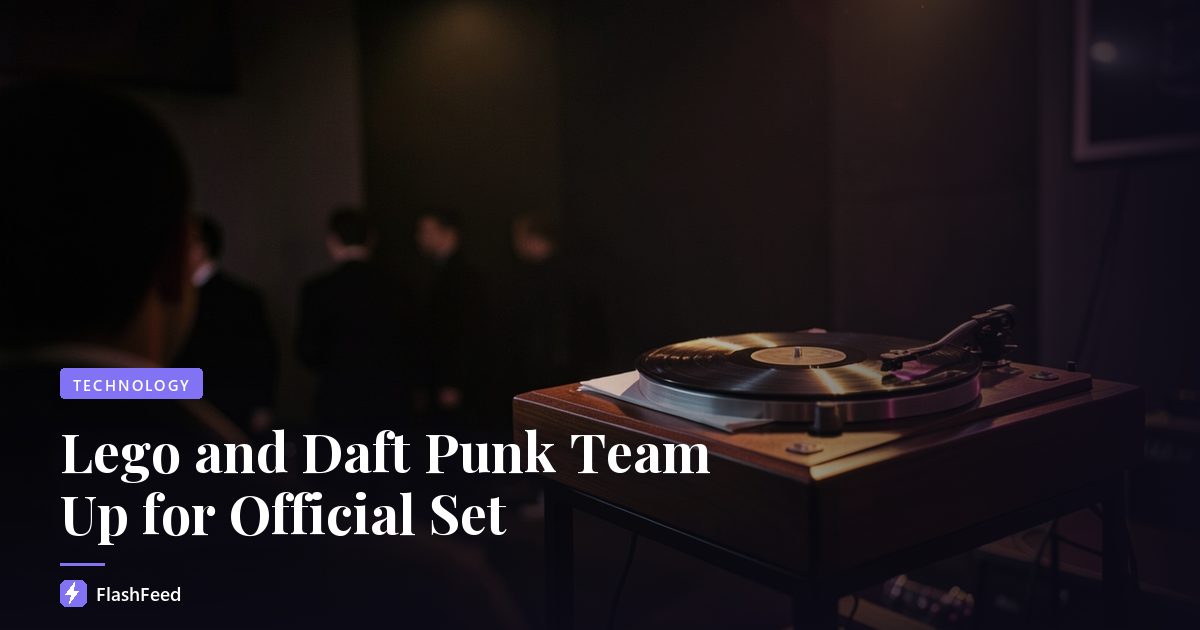 Lego and Daft Punk Team Up for Official Set
