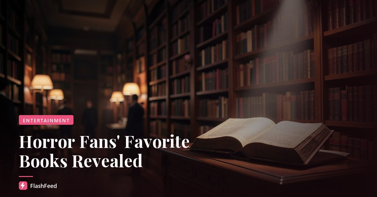 Horror Fans' Favorite Books Revealed