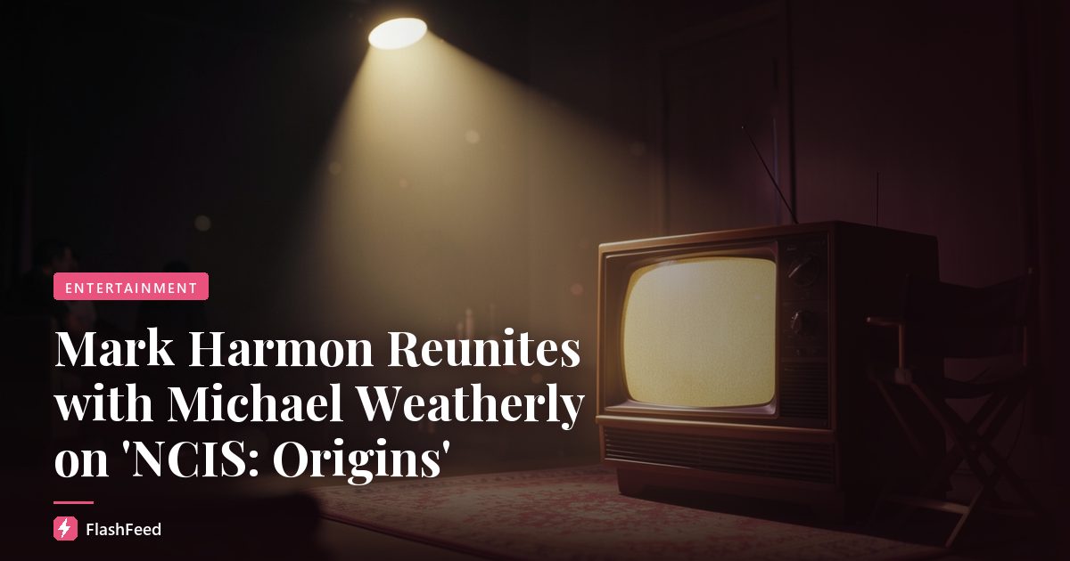 Mark Harmon Reunites with Michael Weatherly on 'NCIS: Origins'