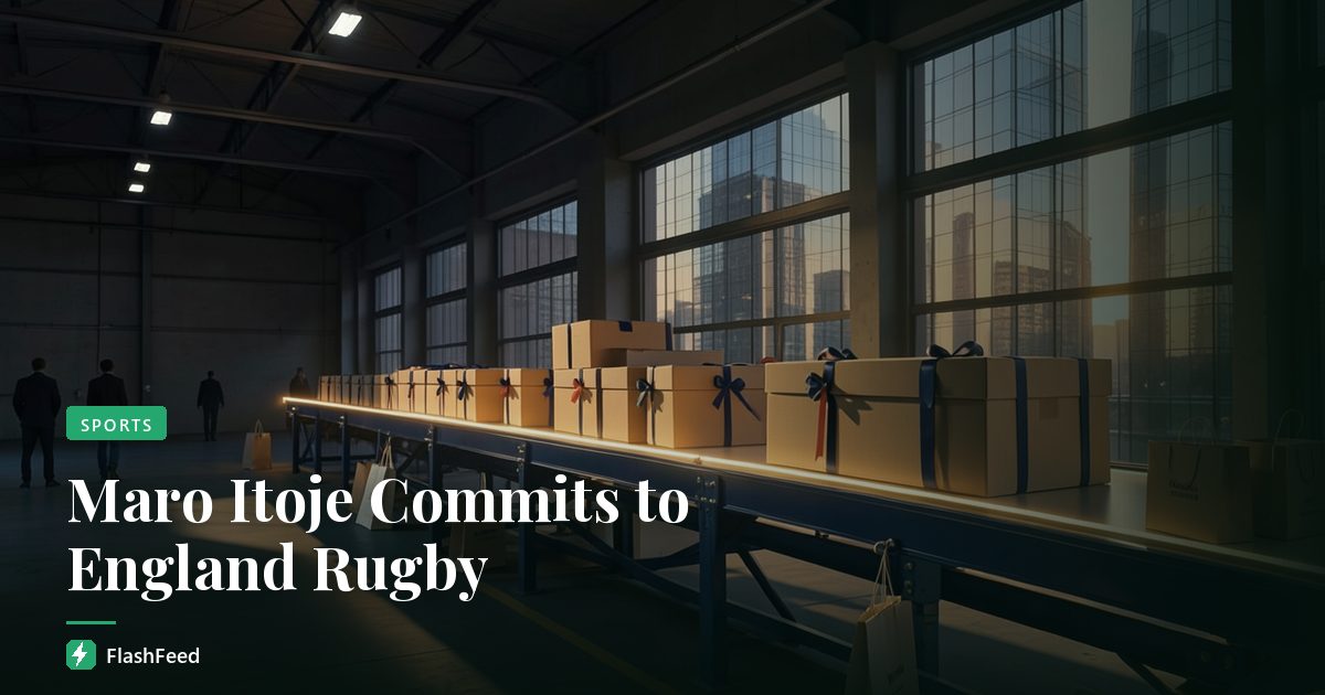 Maro Itoje Commits to England Rugby