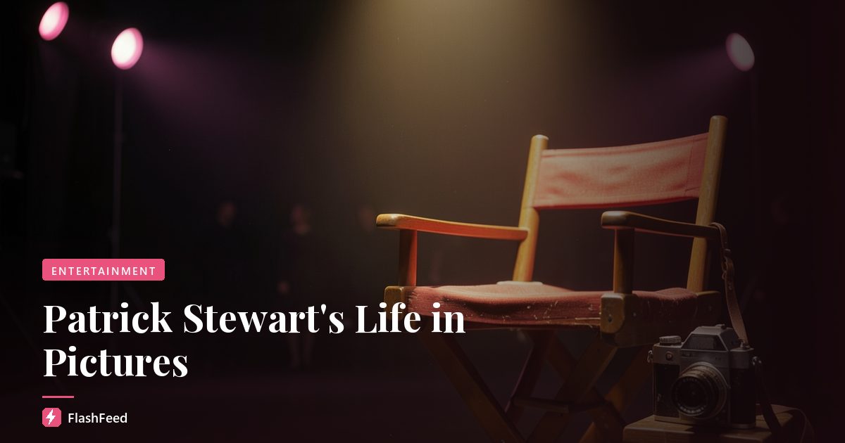 Patrick Stewart's Life in Pictures