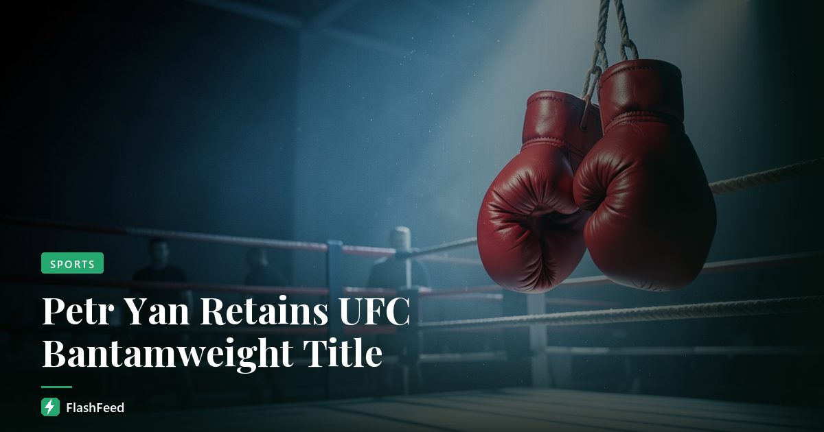 Petr Yan Retains UFC Bantamweight Title