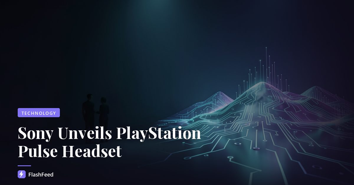 Sony Unveils PlayStation Pulse Headset