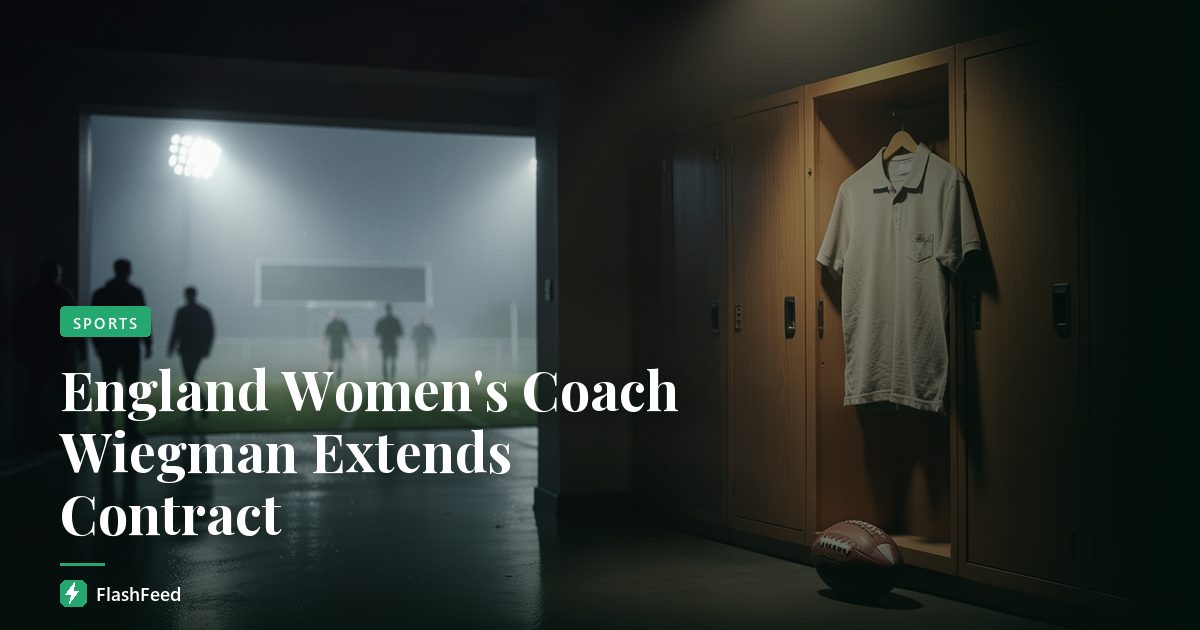 England Women's Coach Wiegman Extends Contract