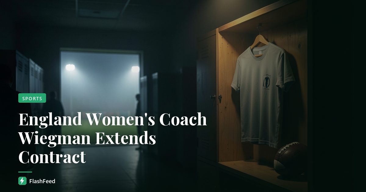 England Women's Coach Wiegman Extends Contract