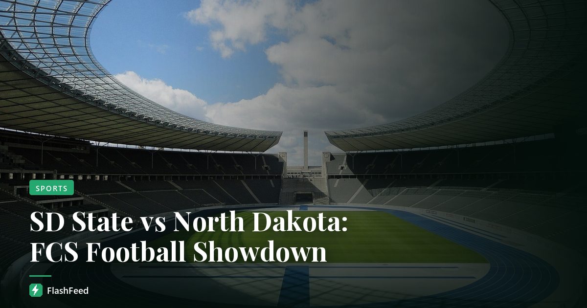 SD State vs North Dakota: FCS Football Showdown