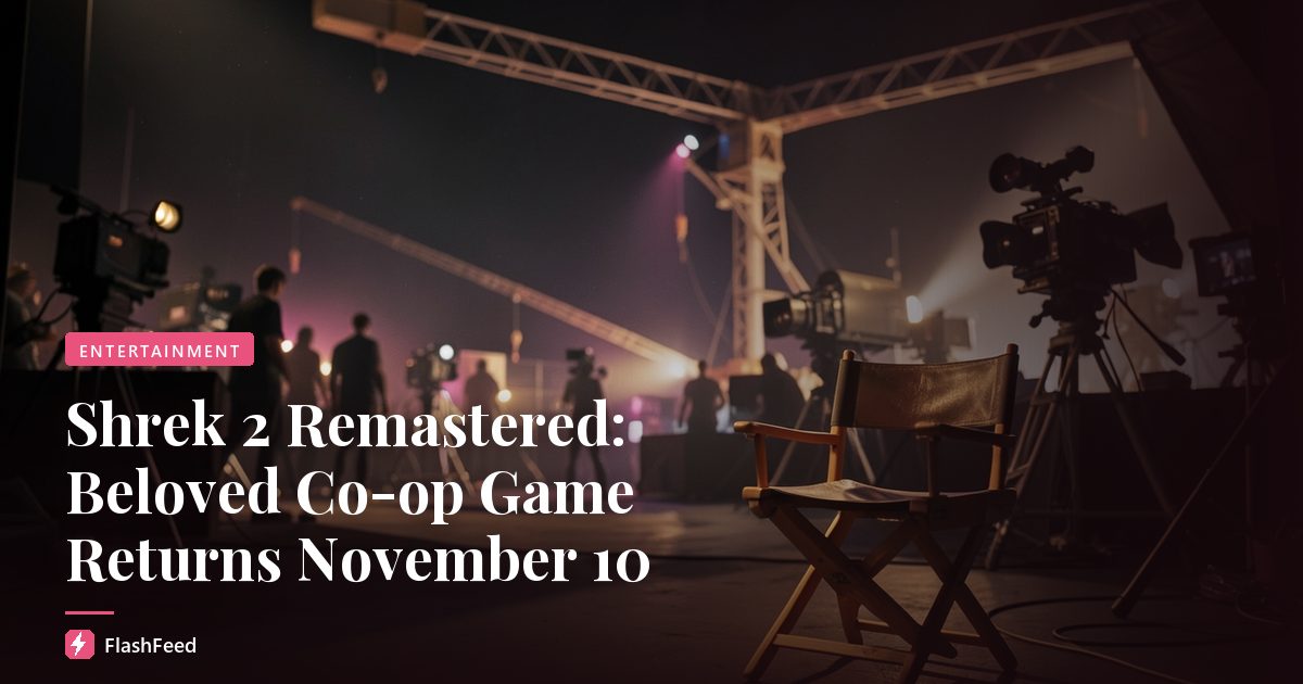 Shrek 2 Remastered: Beloved Co-op Game Returns November 10