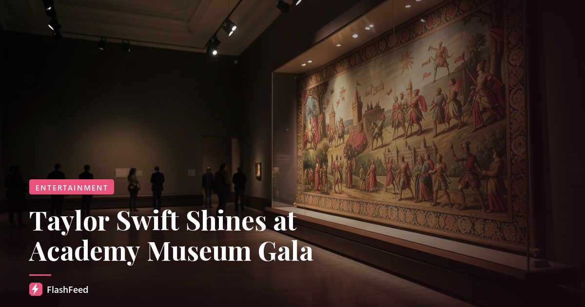 Taylor Swift Shines at Academy Museum Gala