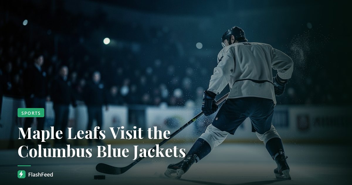 Maple Leafs Visit the Columbus Blue Jackets