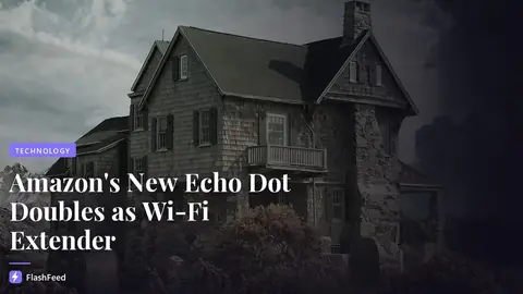 Amazon's new Echo Dot now works as an eero Wi-Fi extender and smart home hub (illustration)