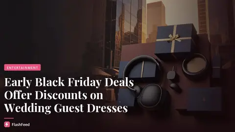Lulus Wedding Guest Dresses Are Under $80 for Early Black Friday (illustration)
