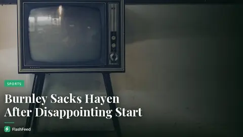 Burnley sack head coach Nicky Hayen after 14 games (illustration)