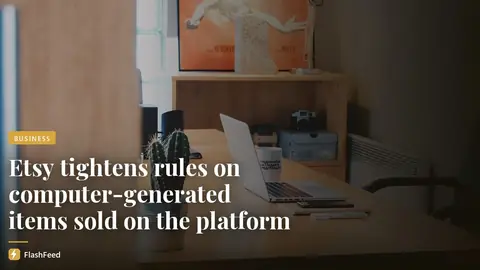 Etsy Cracks Down on AI-Generated Content to Protect Buyers from Barrage of Slop (illustration)