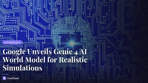 DeepMind unveils Genie 4 world model promising more realistic physics and humans (illustration)