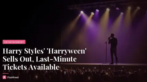 Harry Styles’ ‘Harryween’ Tickets Are Still Available — Here’s How to Find Deals (illustration)