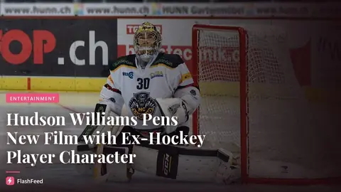 Hudson Williams Says He’s Writing a Film Featuring an ‘Ex-Hockey Player’ and Is ‘Getting Tripped Up’ by ‘Heate (illustration)