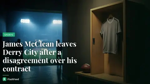McClean leaves Derry City after contract dispute (illustration)