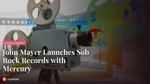 John Mayer Launches New Label Sob Rock Records (illustration)