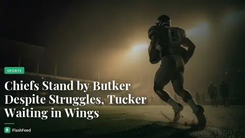Chiefs coach talks up Harrison Butker’s windy practice prowess with Justin Tucker hovering over him (illustration)
