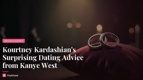 Kourtney Kardashian Reveals Dating Advice She Once Got From Kanye West (illustration)