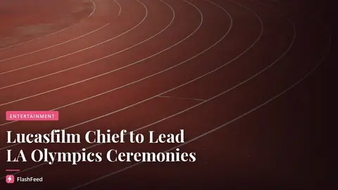 Legendary ‘Star Wars,’ ‘E.T.’ Producer Kathleen Kennedy to Oversee 2028 Summer Olympics Ceremonies (illustration)
