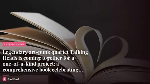 Talking Heads Reunite for Coffee-Table Book (illustration)