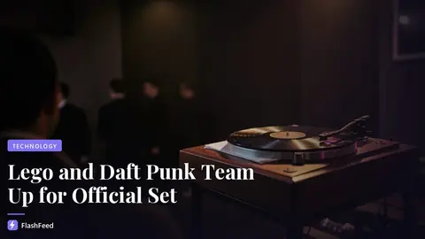 Lego Unveils Daft Punk Set Based on 2007 ‘Alive’ Tour, Short Film Collab Set to ‘Human After All’ (illustration)