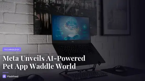 Meta has a new AI pet app called Waddle World (illustration)