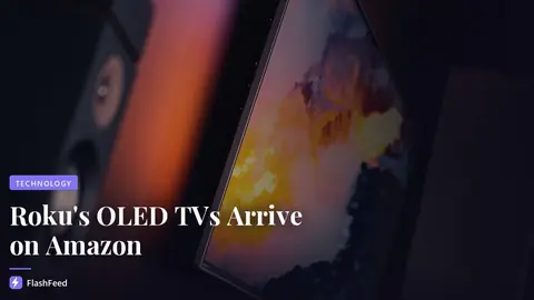Roku's Pro Series LX OLED TVs are now available on Amazon (illustration)
