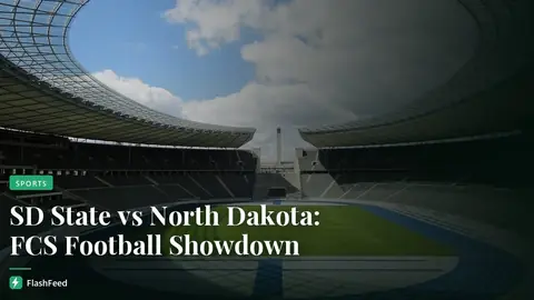 South Dakota State at North Dakota live updates, score, highlights (illustration)