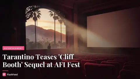 Quentin Tarantino Surprises Fans With 17 Minutes of ‘The Further Mis-Adventures of Cliff Booth’ at AFI Fest (illustration)