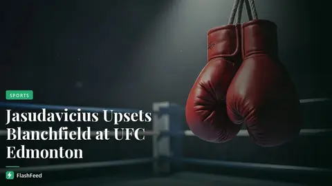 Jasmine Jasudavicius Calls for Natalia Silva Title Fight After Upsetting Erin Blanchfield at UFC Edmonton (illustration)