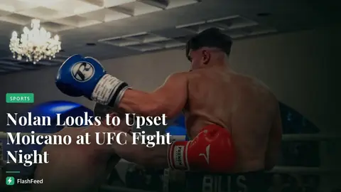 Who is Tom Nolan? Meet the rising Aussie looking to cut up one of his idols at UFC Fight Night (illustration)
