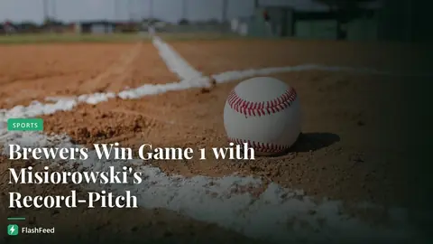 World Series 2026: Jacob Misiorowski throws fastest pitch in recorded Fall Classic history at 103.5 mph (illustration)