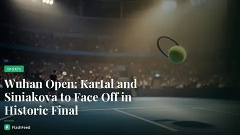 Kartal makes history by reaching WTA 1000 final at Wuhan Open (illustration)