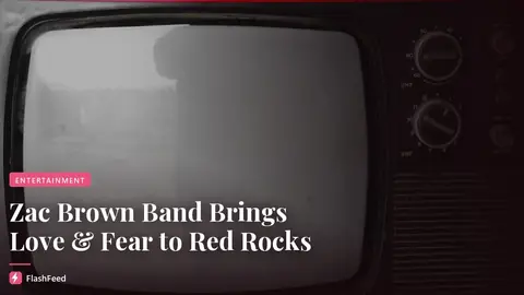 Zac Brown Band Live 2026: Here’s Where to Watch the Red Rocks Concert Series Live Online (illustration)