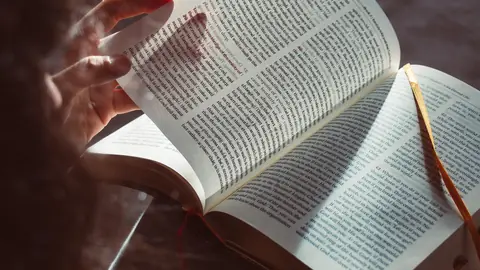 Photo: book, scripture, read