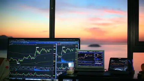 Photo: stock trading, investing, stock market