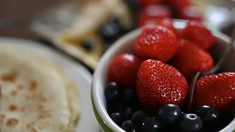 Photo: strawberries, blueberries, berry