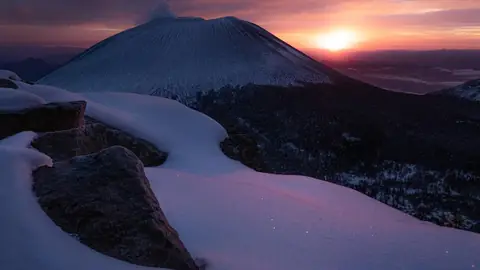 Photo: mountain, winter, snow