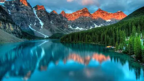 Photo: alberta, canada, lake