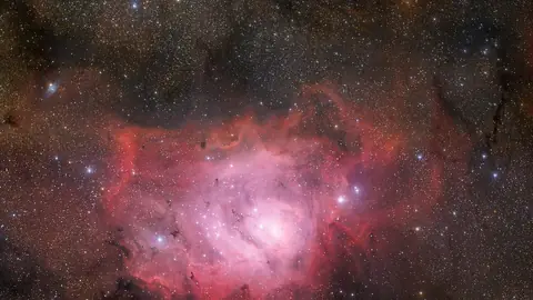 Photo: lagoon nebula, messier 8, ngc 6523
