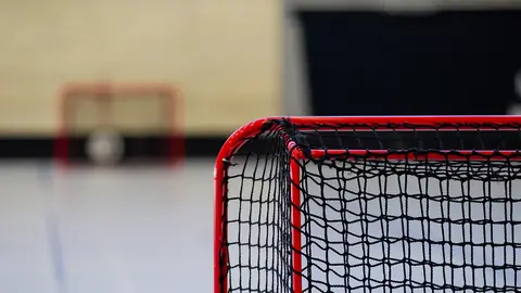 Photo: hockey, goal, net